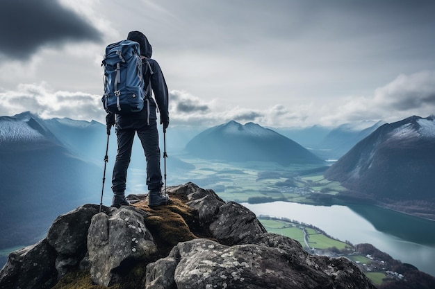 Atividades de escalada ou montanhismo