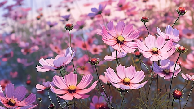 ativos de flores bonitas