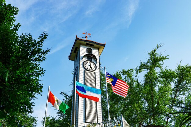 Atkinson Clock Tower a estrutura mais antiga em Kota Kinabalu