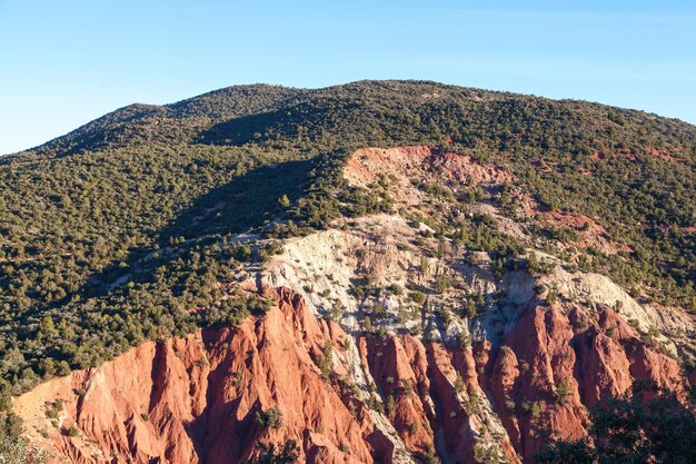 Atlas-Berge in der Nähe von Toufliht