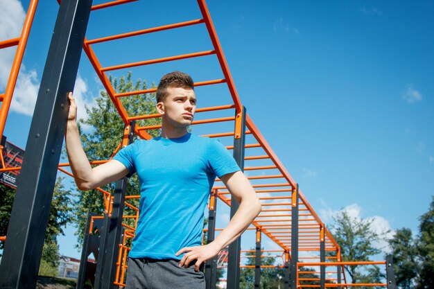 atleta en entrenamiento