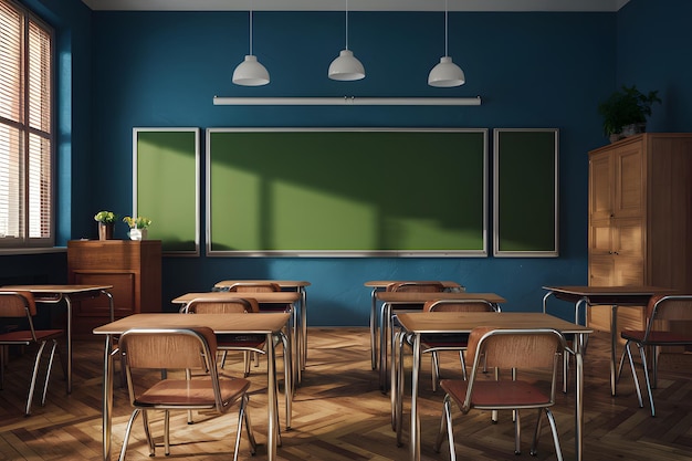 La atmósfera académica de la sala de clases prepara el escenario para el aprendizaje