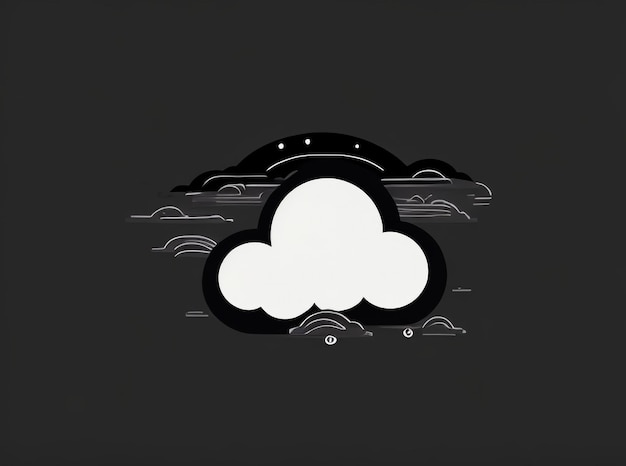 Foto atmosfera mística niebla nubes blancas o neblina para el diseño aislado