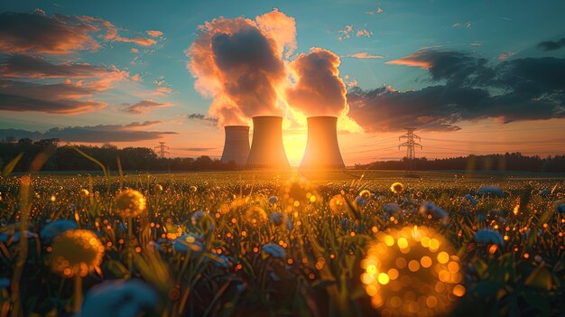 Atomenergie Die Kernenergie spielt eine entscheidende Rolle bei der weltweiten Stromerzeugung und bietet eine su