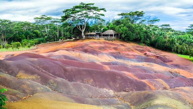 Atracciones de Mauricio - Parque nacional único de los siete colores Chamarel