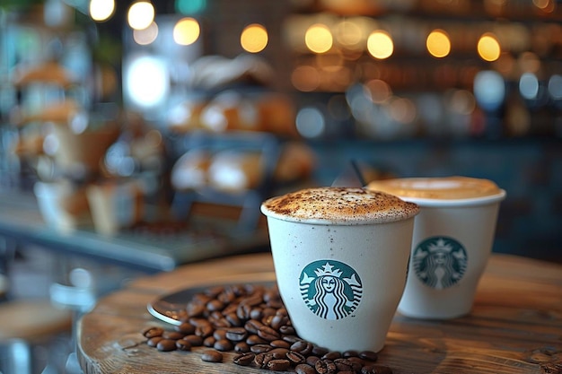 Los atractivos del café revelan las alegrías de Starbucks