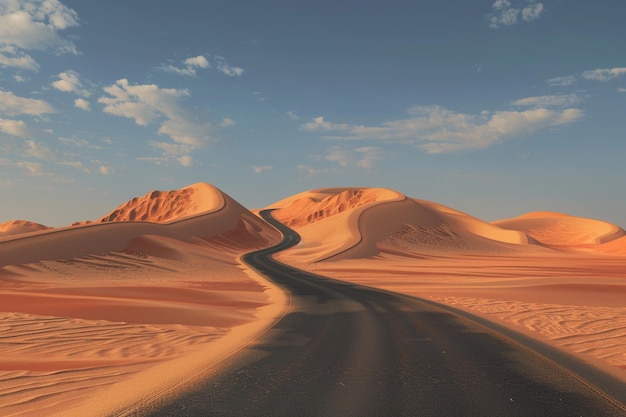 Através das planícies desoladas do deserto um ai generativo solitário