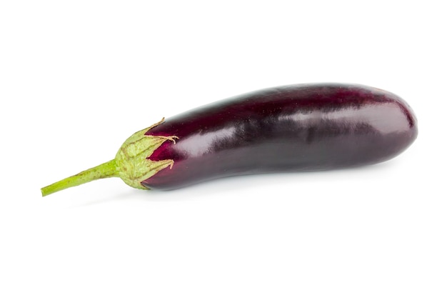 Aubergine isoliert.