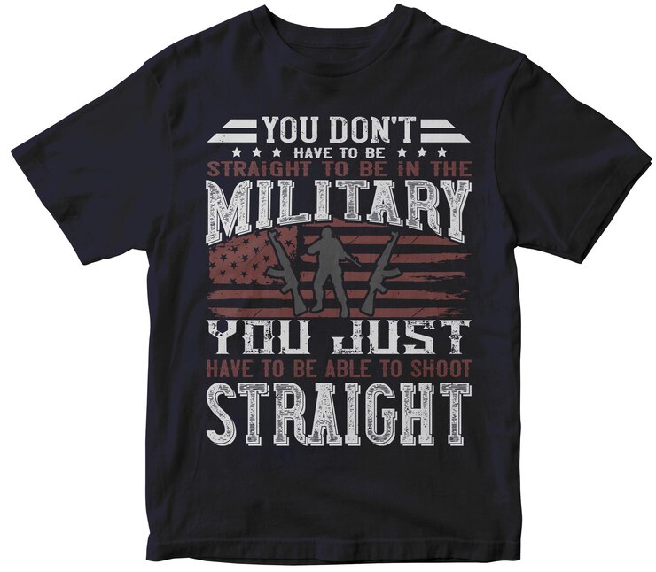 Los audaces diseños de camisetas con temas militares muestran la fuerza, el honor y el patriotismo con estilos únicos