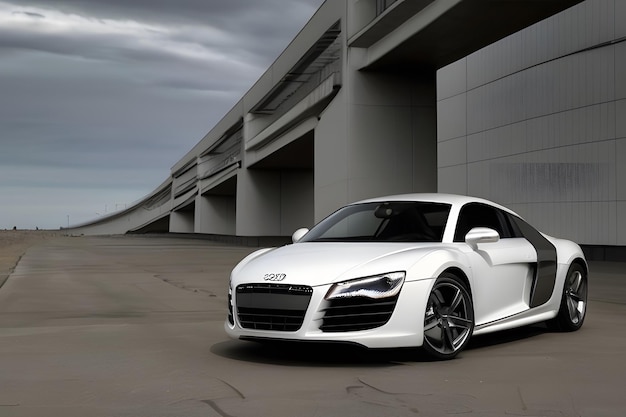 Foto audi r8 carro prateado carro esportivo