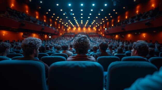 Audiência envolvida na apresentação da Conferência Tecnológica