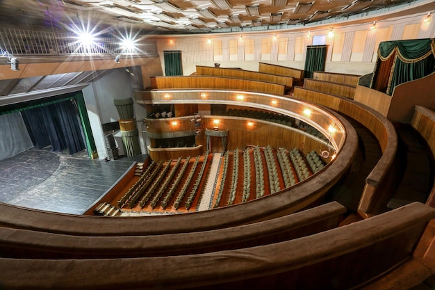 Auditório do teatro vista da varanda