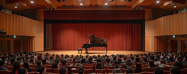 El auditorio de la escuela acoge el Día de los Maestros