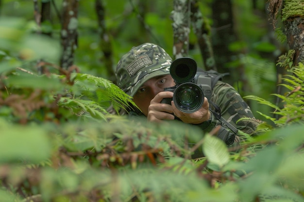 Auf der Suche nach Ruhe auf der Jagd nach Foto