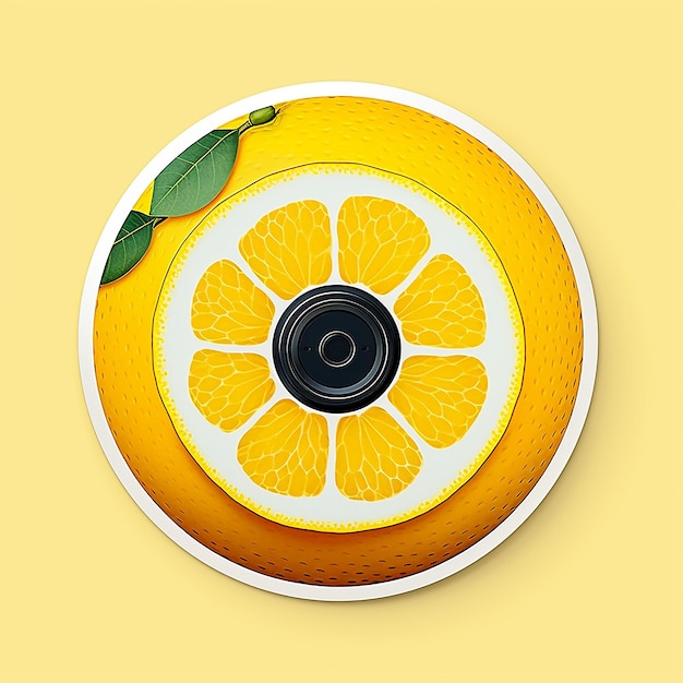 Aufkleber für die Lemon-Kamera