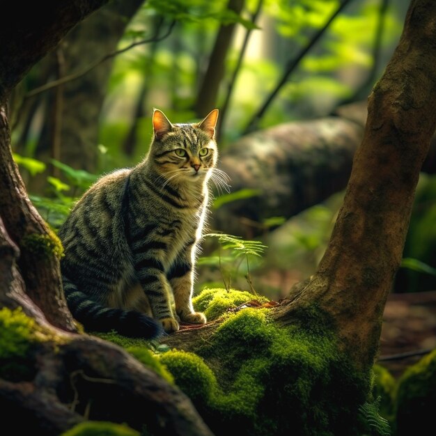 Foto aufnahme einer katze