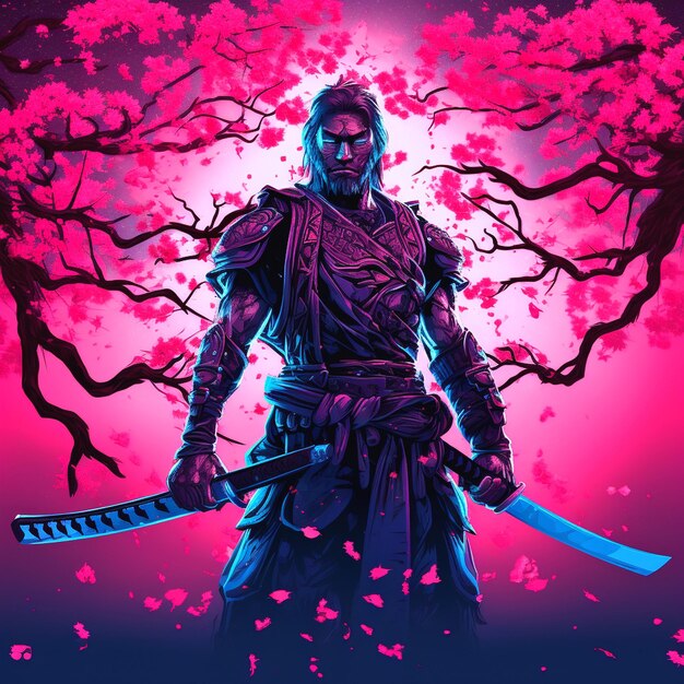 Foto aufnahme eines samurai