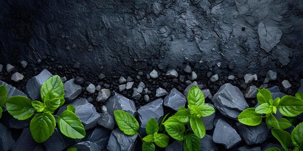 Foto aumentar a produtividade agrícola com pilhas de biocarvão de jardim aumentar o carbono do solo e o conceito de fertilidade agricultura produtividade de jardim biocarvão do solo fertilidade de carbono