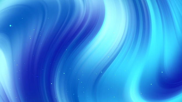 Aura Gradiente Azul Ciano Giratorio Abstracto Fondo con puntos blancos