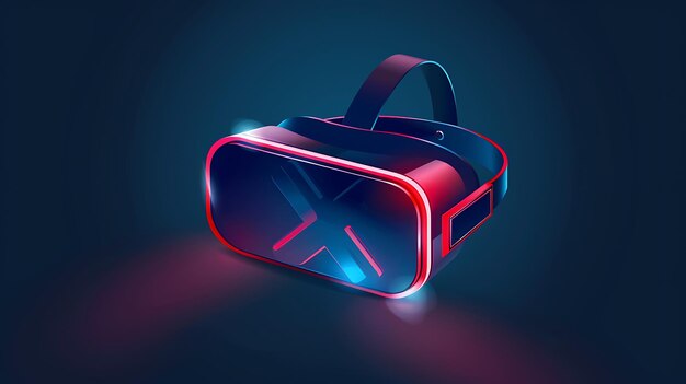 El auricular de realidad virtual es un dispositivo ligero y cómodo que permite a los usuarios experimentar una realidad virtual inmersiva