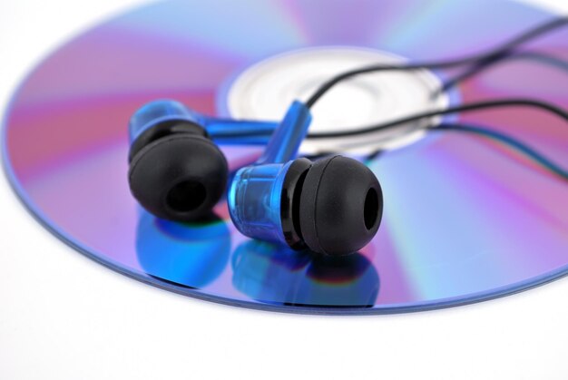 auriculares y cd