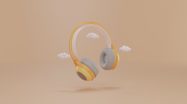 Auriculares con espacio de copia.