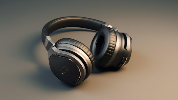 auriculares HD 8K fondo de pantalla Imagen fotográfica de stock