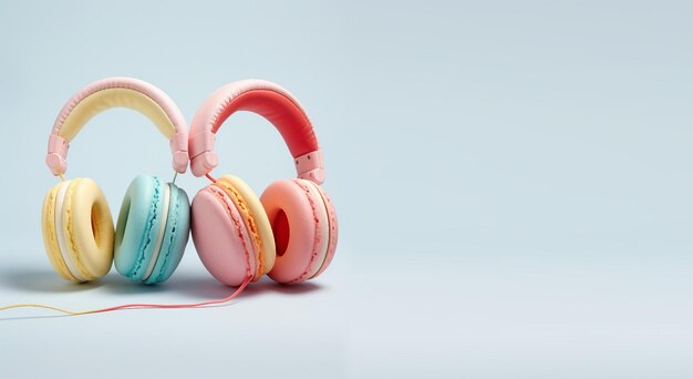 auriculares macarrón