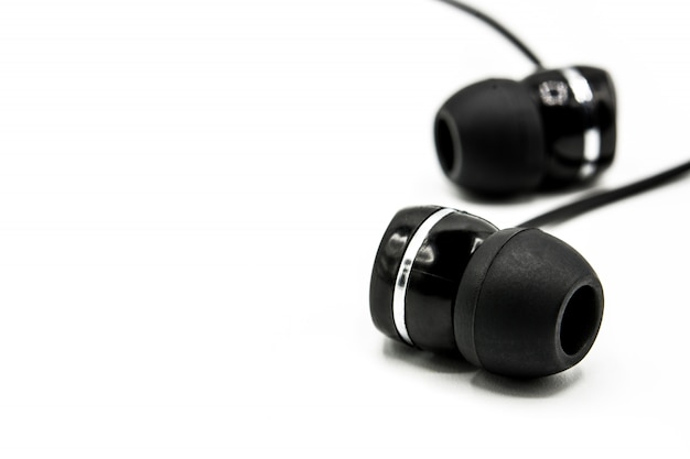 Foto auriculares negros