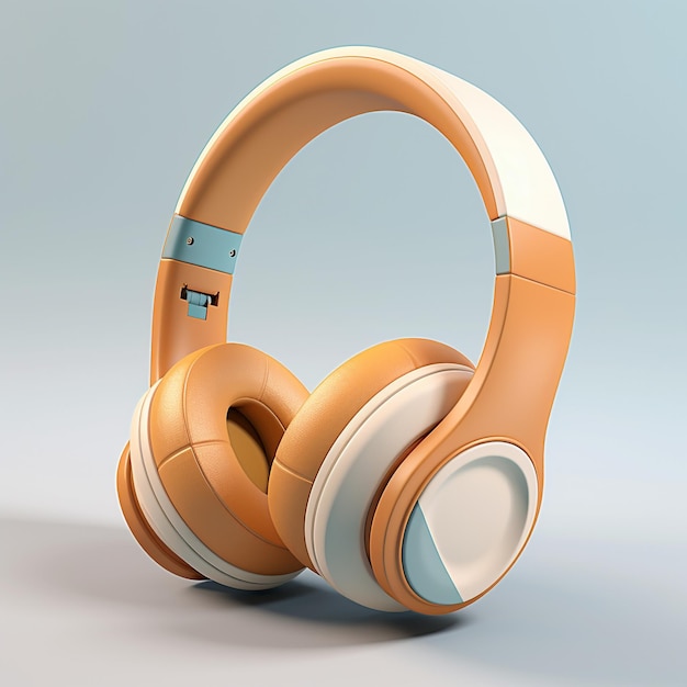 Auriculares premium de dibujos animados 3d