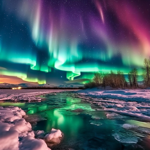 Aurora boreal (aurora boreal)