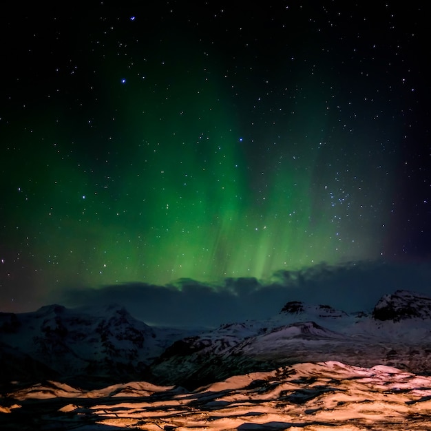 Aurora Boreal Sur de Islandia