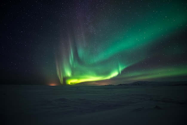 Aurora borealis Nordlichter