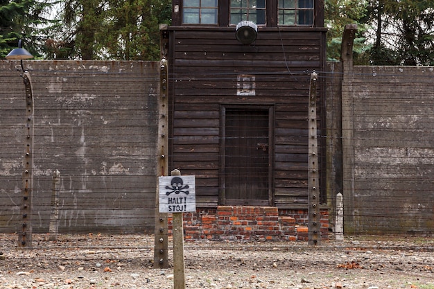 Auschwitz-Birkenau Nazi-Konzentrationslagermuseum in Polen