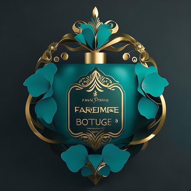 Ausgefallenes Parfüm-Boutique-Logo-Design