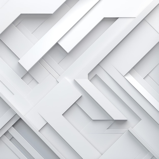 Ausgeklügelte Eleganz, hypnotisierende subtile weiße Muster auf geometrischem Hintergrund 32K