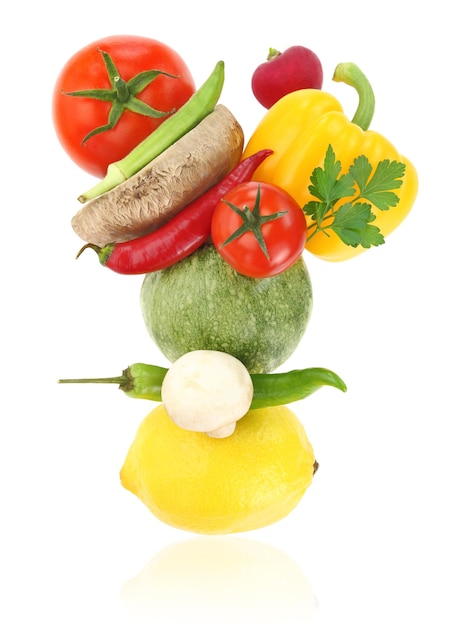 Ausgewogene Ernährung mit Gemüse