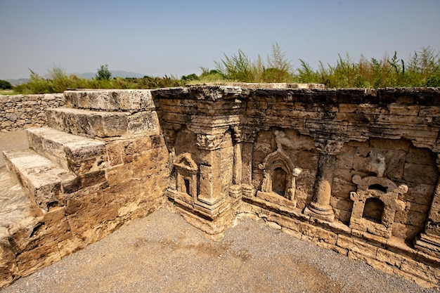 Ausgrabungsstätte Taxila, Überreste früher Siedlungsstätten im Distrikt Rawalpindi, Pakistan