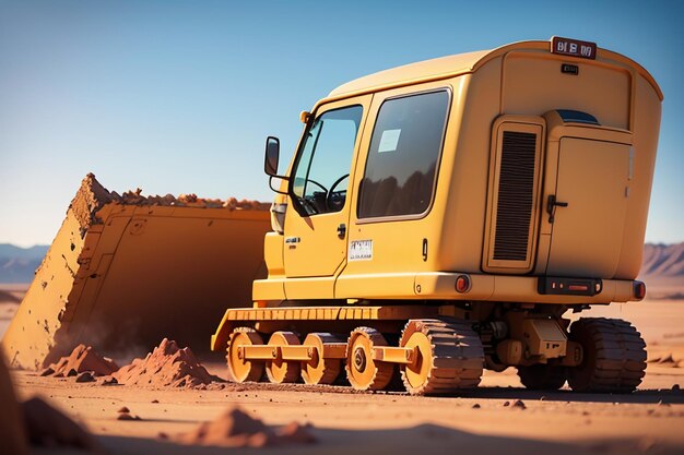 Foto ausrüstung für schwere maschinen, bulldozer, hochleistungs-ladegeräte, produktionsgeräte