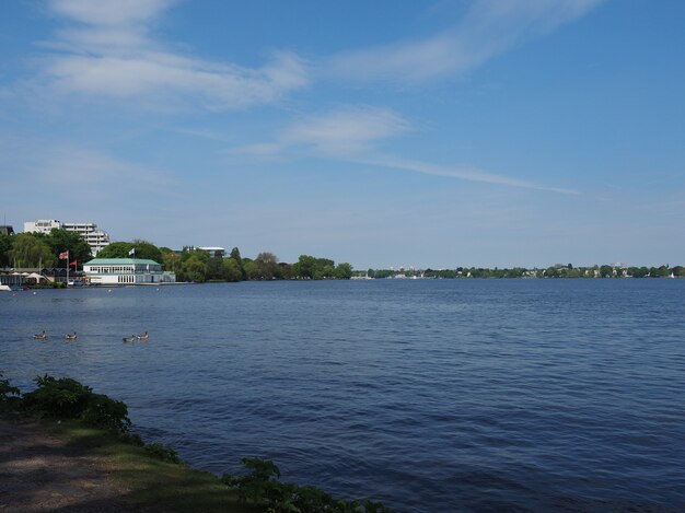 Aussenalster (lago exterior de Alster) en Hamburgo