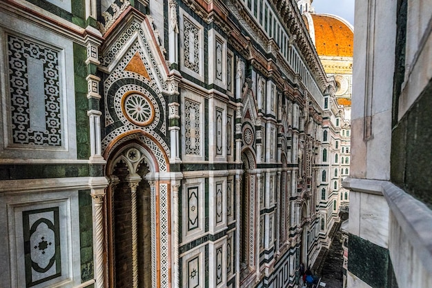 Außenansicht des Duomo di Firenze Kathedrale Kathedrale des Heiligen