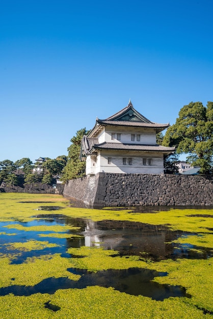 Außenturm des Kaiserpalastes in Tokio