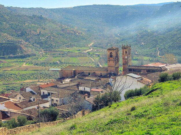 Aussicht auf Alcaraz in der Provinz Albacete