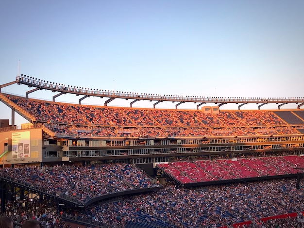 Aussicht auf das Stadion