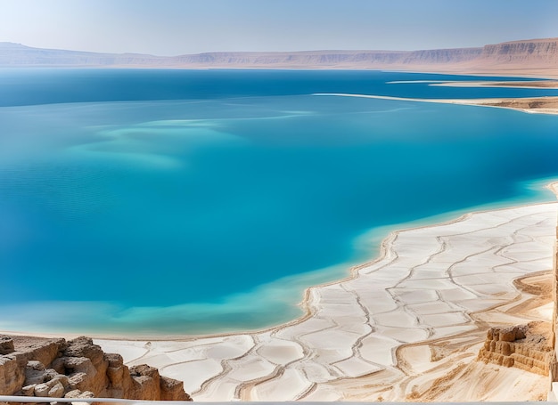 Aussicht auf das Tote Meer in Israel