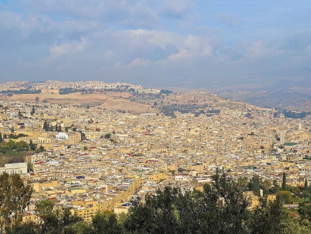 Aussicht auf Fez vom Südturm