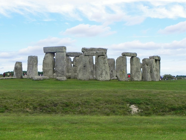 Foto aussicht auf stonehenge