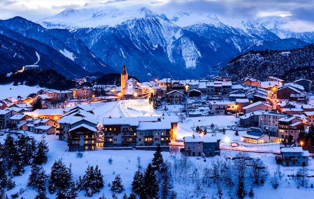 Aussois Dorf in Frankreich