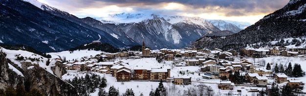 Aussois village França