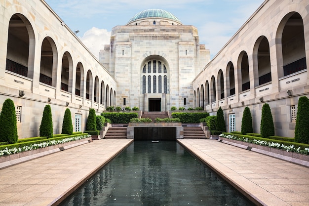 El Australian War Memorial en Canberra. Es el monumento nacional de Australia a los australianos que han muerto o participado en las guerras.